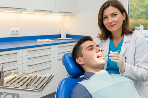 odontóloga paciente